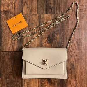 Louis Vuitton Mylockme Chain Pochette NEW with tags, box, etc- never used!